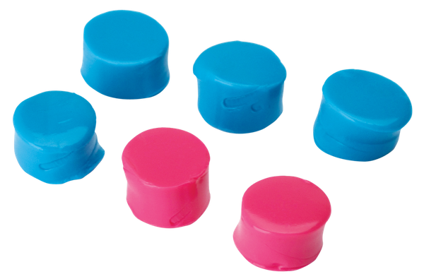 Walker's GWPSILPLGPKTL Silicone Putty  Silicone 32 dB In The Ear Pink Teal Adult 3 Pack
