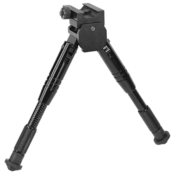 Caldwell 532255 AR Bipod Sitting 14.50"-30.50" Matte Black Aluminum