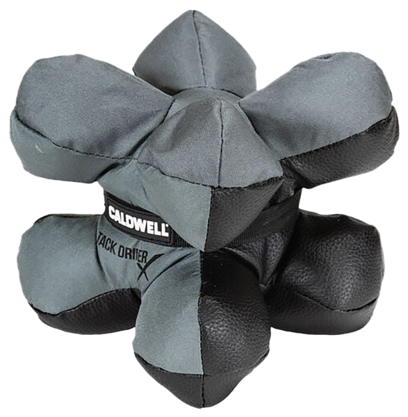Caldwell 1102665 Tack Driver X with Gray & Black Finish, Rubber Bottom, Plastic Pellet Filled, 6.50 lbs & 8" W x 8" H x 8" D Dimensions