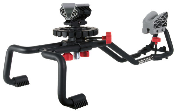 Birchwood Casey BSR Bravo Shooting Rest Rifle Black/Red Steel 15 lbs
