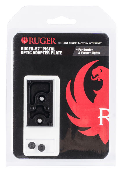 Ruger 90720 Optic Adapter Plate  For Burris & Vortex Aluminum Black Hardcoat Anodized