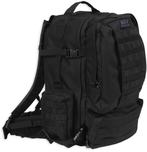 Bulldog BDT412B BDT Tactical Backpack Large w/ Black Finish