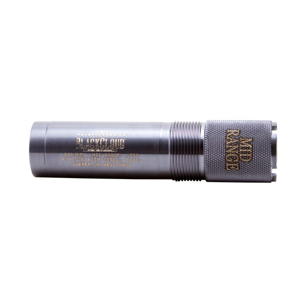 Carlson's Choke Tubes 09022 Black Cloud  Berretta/Benelli Mobil 20 Gauge Mid-Range Steel Titanium Coated
