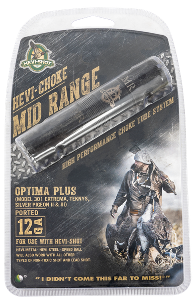 HEVI-Shot 550124 Hevi-Choke Waterfowl Beretta Optima Plus 12 Gauge Mid-Range Ported 17-4 Stainless Steel