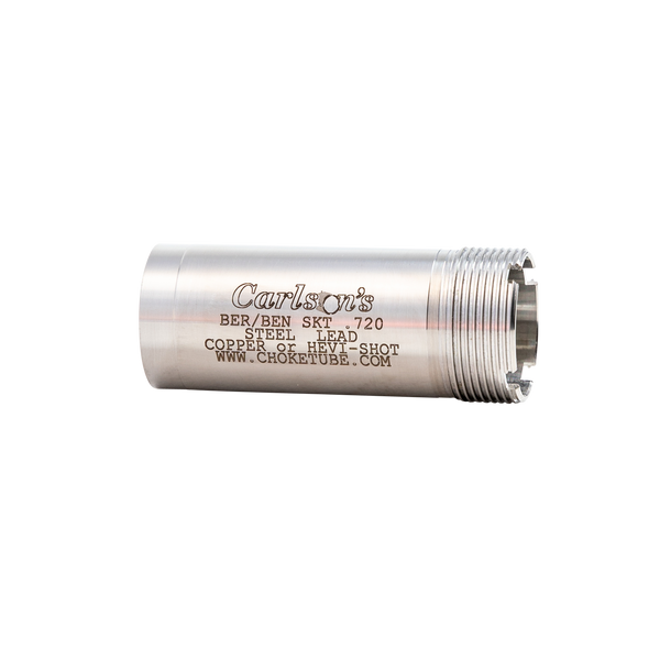 Carlson's Choke Tubes 16612 Replacement Beretta/Benelli Mobil 12 Gauge Skeet Flush Stainless Steel