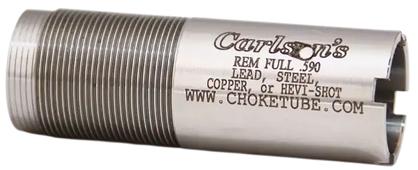 Carlson's Choke Tubes 51204   Remington 20 Gauge Full Flush Stainless Steel