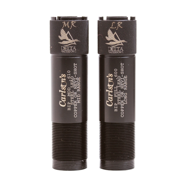 Carlson's Choke Tubes 07361 Delta Waterfowl Extended Choke Browning Invector Plus 20 Gauge Mid/Long Range 17-4 Stainless Steel