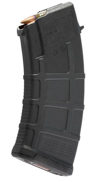 Magpul MAG658BLK PMAG MOE 20rd 7.62x39mm Fits AK-Platform/AKM Black Polymer