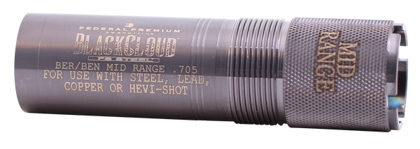 Carlson's Choke Tubes 09002 Black Cloud Beretta/Benelli Mobil 12 Gauge Mid-Range Steel Titanium Coated