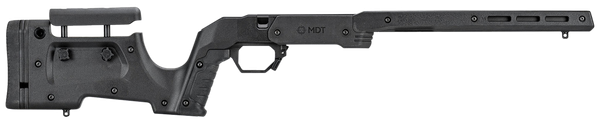 Mdt Sporting Goods Inc 105524BLK XRS Chassis Black Aluminum Core with Polymer Panels, Adj. Cheekrest, M-LOK Forend, Interchangeable Grips, Fits Tikka T1X
