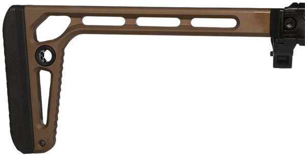 Sig Sauer 8901268 Minimalist Plus  Coyote Brown Aluminum Fits Sig MPX Fits Sig MCX Folding 9" OAL