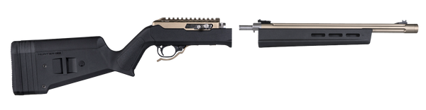 Magpul MAG760-BLK Hunter X-22 Stock Fixed Adjustable Comb Black Synthetic for Ruger 10/22 Takedown