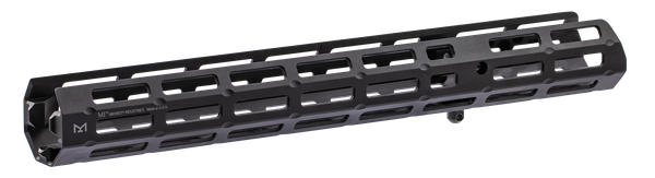 Midwest Industries MIMARMR Handguard  made of Aluminum with Black Anodized Finish & 13.63" OAL for Marlin