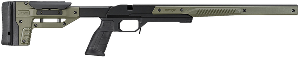 Mdt Sporting Goods Inc 104751ODG Oryx Sportsman OD Green Aluminum CZ 457/ Short Action 32.25"
