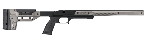 Mdt Sporting Goods Inc 106159GRY Oryx Sportsman Black Anodized Aluminum Fits Howa 1500 SA/ Weatherby Vanguard Short Action