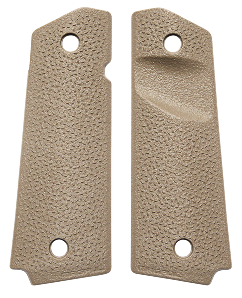 Magpul MAG544-FDE MOE Grip Panels Aggressive TSP Texture Flat Dark Earth Polymer for 1911 (Full Size)