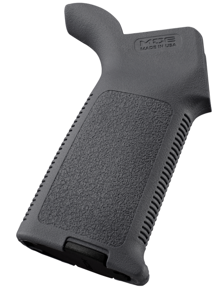 Magpul MAG415-GRY MOE Grip Aggressive Textured Gray Polymer for AR-15, AR-10, M4, M16, M110, SR25