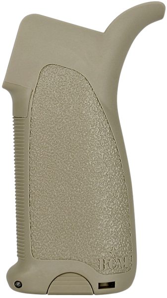 BCM GFGMOD1FDE BCMGunfighter Grip Mod 1 Made of Flat Dark Earth Polymer With Storage Compartment for AR-Platform