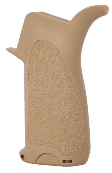 BCM GFGMOD3FDE BCMGunfighter Grip Mod 3 Made of Flat Dark Earth Polymer With Storage Compartment for AR-Platform