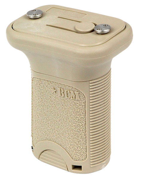 BCM VGSKMOD3FD BCMGunfighter Vertical Grip Mod 3 Made of Polymer With Flat Dark Earth Finish for KeyMod Rail