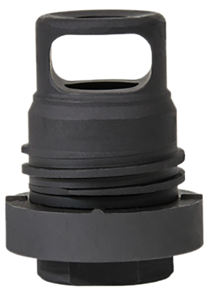Yankee Hill 3102-1MB-28A Mini Phantom Q.D. Muzzle Brake Black Melonite Steel with 1/2"-28 tpi Threads & 1.60" OAL for 5.56x45mm NATO AR-Platform