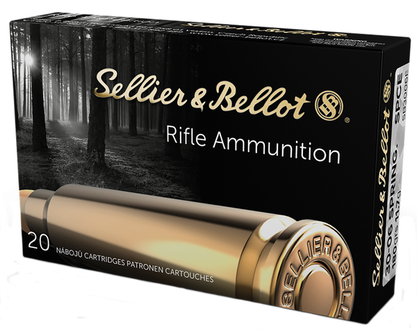 Sellier & Bellot SB3006E Rifle  30-06Springfield 180gr Soft Point Cut Through Edge 20 Per Box/20 Case