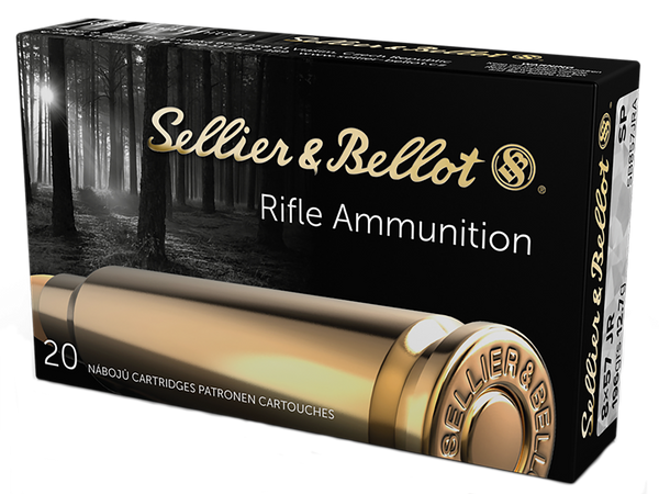 Sellier & Bellot SB857JRA Rifle  8x57mmJR 196gr Soft Point 20 Per Box/20 Case