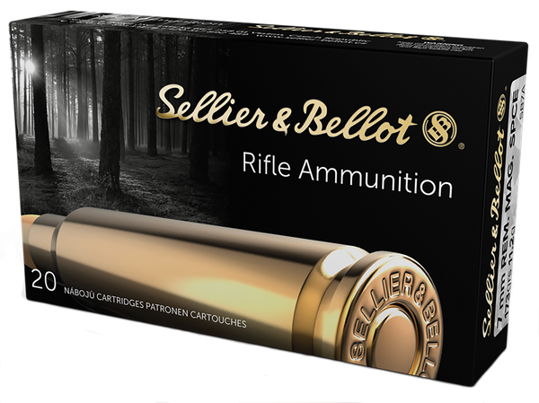 Sellier & Bellot SB7A Rifle  7mmRemMag 173gr Soft Point Cut Through Edge 20 Per Box/20 Case