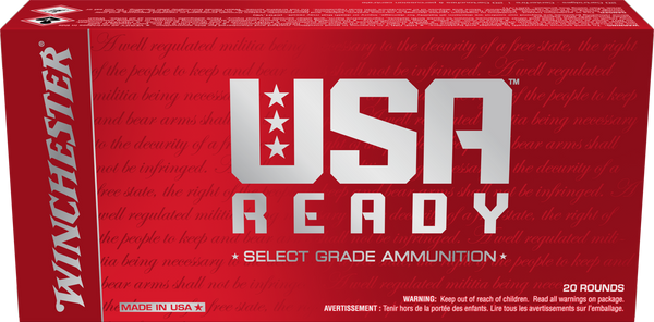 Winchester Ammo RED65PRC USA Ready  6.5PRC 140gr Open Tip 20 Per Box/10 Case