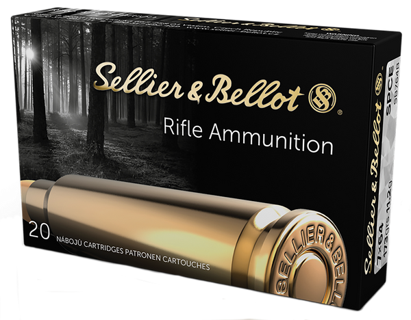 Sellier & Bellot SB764B Rifle  7x64mmBrenneke 173gr Soft Point Cut Through Edge 20 Per Box/20 Case