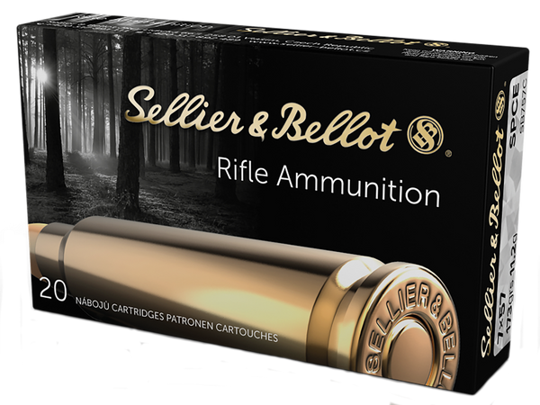 Sellier & Bellot SB757C Rifle  7x57mmMauser 173gr Soft Point Cut Through Edge 20 Per Box/20 Case