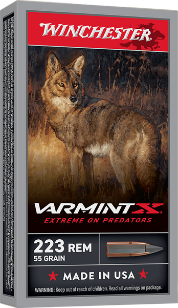 Winchester Ammo X22250PXP Varmint X  22-250Rem 55gr Extreme Point 20 Per Box/10 Case