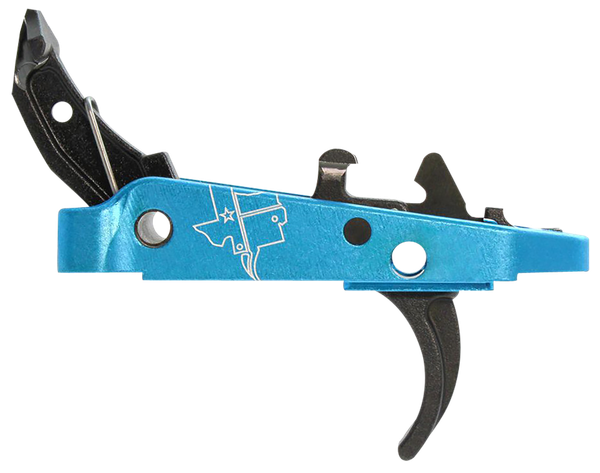 CMC Triggers 47501 Drop-In Trigger Group 2.0 Single-Stage Curve with 3.50 lbs Draw Weight Black w/ Blue Housing