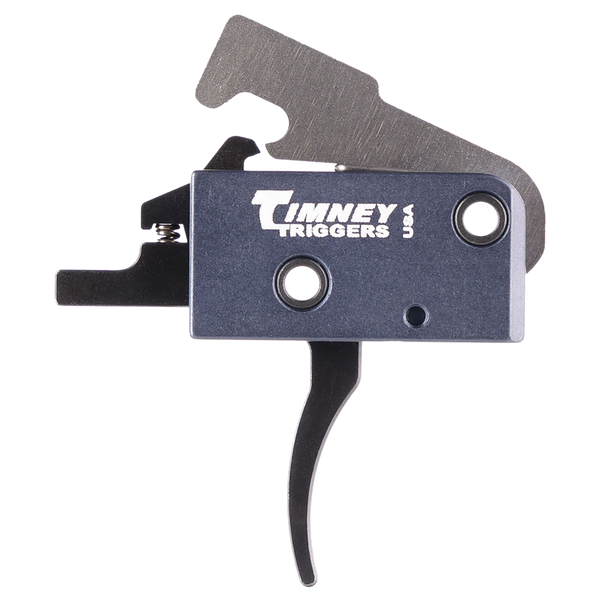 Timney Triggers IMPACT Impact AR Curved Trigger with 3 lbs Draw Weight & Black Finish for AR-Platform