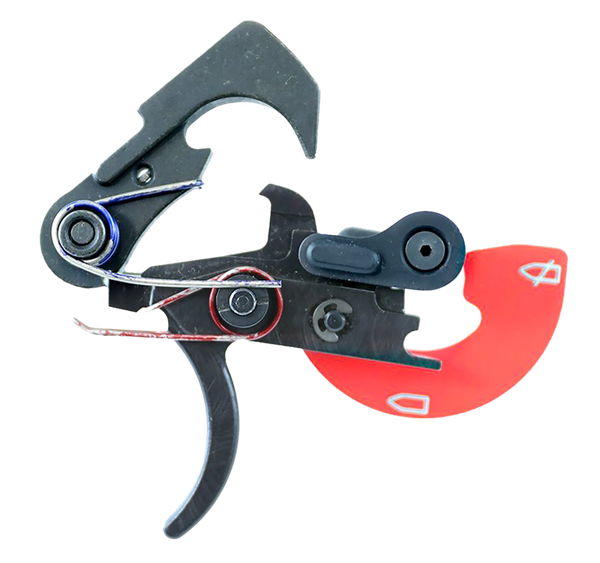 Franklin Armory 0150000BLK Binary  Black Curved Trigger Fits B&T APC9 Ambidextrous