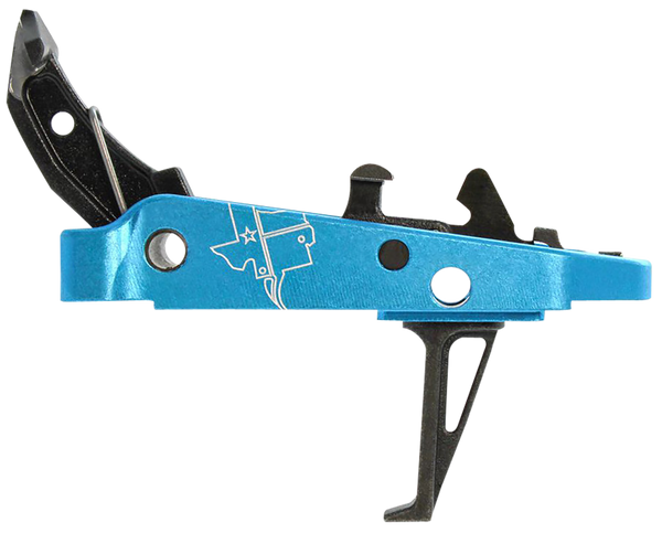 CMC Triggers 47503 Drop-In Trigger Group 2.0 Single-Stage Flat with 3.50 lbs Draw Weight Black w/ Blue Housing