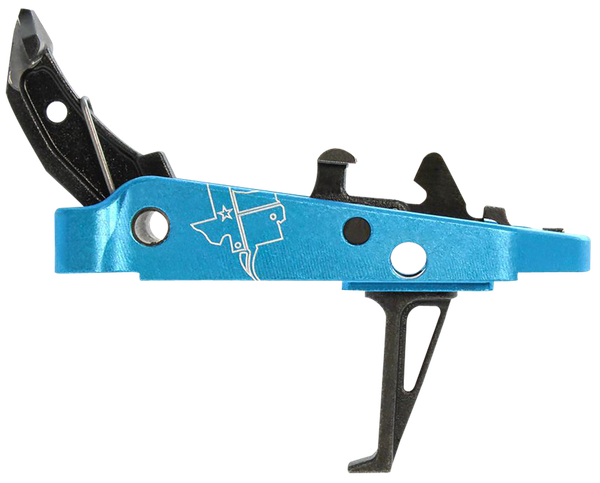 CMC Triggers 47503 Drop-In Trigger Group 2.0 Single-Stage Flat with 3.50 lbs Draw Weight Black w/ Blue Housing