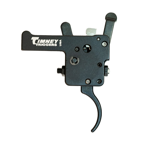 Timney Triggers 611 Replacement Trigger  Curved Trigger with 3 lbs Draw Weight for Weatherby Vanguard 1500
