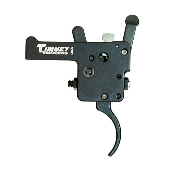 Timney Triggers 611 Replacement Trigger  Curved Trigger with 3 lbs Draw Weight for Weatherby Vanguard 1500