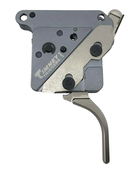 Timney Triggers THEHITST16 Hit Trigger  Straight Trigger with 8 oz Draw Weight & Nickel Finish for Remington 700 Right