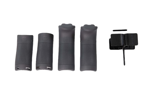 Glock 39840  Backstrap/Beavertail Set Gray Polymer