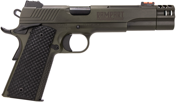 Kimber Mfg.,inc 3000469 Rampart  38 Super 9+1 5" Cerakote Stainless Steel Slide G10 Grip