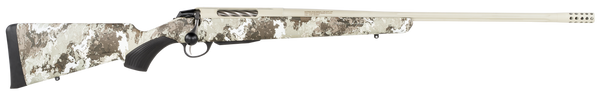 Tikka JRTXVA382 T3x Lite 6.5 Creedmoor 3+1 24.30" Stainless Fluted Threaded Barrel, Drilled & Tapped Steel Receiver, Veil Alpine Fixed Synthetic Stock, Black Interchangeable Backstrap Grip