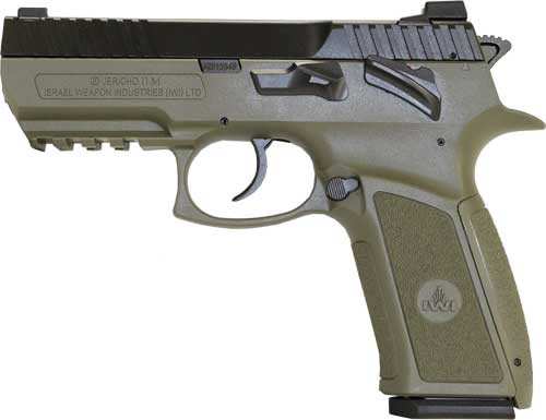 IWI JERICHO 941 ENHANCED 9MM 3.8" 2-16RD MAG OD GREEN POLY