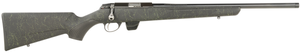 Tikka JRT1XRT309 T1X Roughtech 17 HMR 10+1 20" Blued Threaded Barrel, Blued Drilled & Tapped Receiver, Emerald Roughtech Synthetic Stock, Right Hand