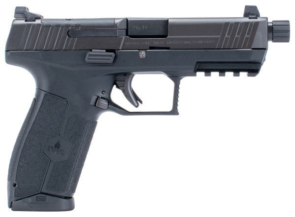 IWI US M9ORP17T MASADA Tactical 9mm Luger 17+1 4.60" Black Button Rifled/Threaded Steel Barrel/Black Optic Ready/Serrated Slide/Black Polymer Frame w/Picatinny Rail/Black Polymer Grips Ambidextrous