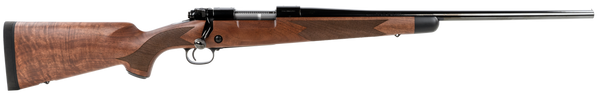 Winchester Repeating Arms 535203289 Model 70 Super Grade 6.5 Creedmoor Caliber with 4+1 Capacity, 22" Barrel, High Polished Blued Metal Finish & Satin Fancy Walnut Stock Right Hand (Full Size)
