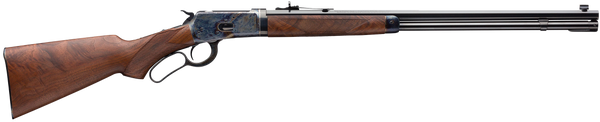 Winchester Repeating Arms 534283124 Model 1892 Deluxe Takedown Full Size 44 Rem Mag 11+1 24" Polished Blued Octagon Barrel, Color Case Hardened Steel Receiver, Grade V/VI Walnut Fixed Stock