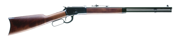 Winchester Repeating Arms 534162137 Model 1892 Short Rifle Full Size 357 Mag 10+1 20" Brushed Polish Blued Sporter Barrel, Drilled & Tapped Steel Receiver, Satin Oiled Walnut Straight Grip Stock