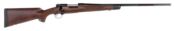 Winchester Repeating Arms 535203264 Model 70 Super Grade 270 WSM Caliber with 3+1 Capacity, 24" Barrel, High Polished Blued Metal Finish & Satin Fancy Walnut Stock Right Hand (Full Size)